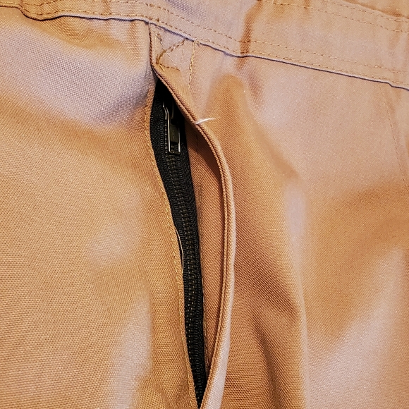 Men's Insulated Blended Duck Bib Overall Size Small Red Kap - Picture 7 of 16